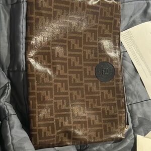 Fendi Monogram Clutch